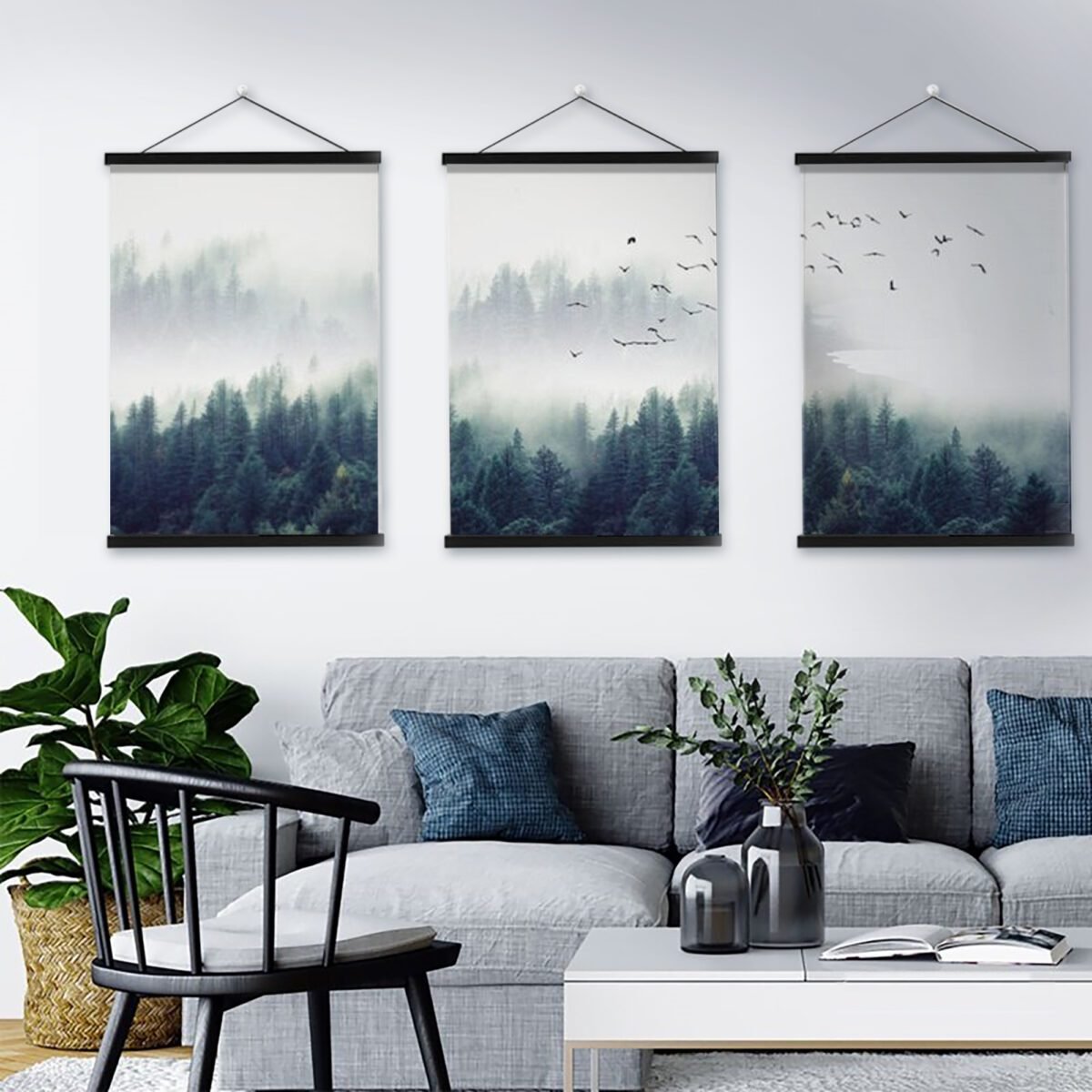 FRAMES AT WALL-golf usa