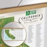 California Golf Course Scratch Off Map - Image 6