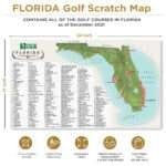 Florida Golf Course Scratch Off Map - Image 3