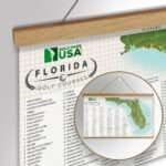 Florida Golf Course Scratch Off Map - Image 6